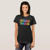 Groovy SCIENCE先生技術先生STEM Squ Tシャツ (正面フル)