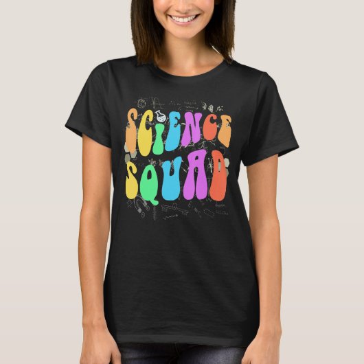 GROOVY SCIENCE SQUAD技術チームSTEM Crew Eng Tシャツ (正面)