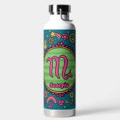 Groovy Scorpio Custom ウォーターボトル (左面)