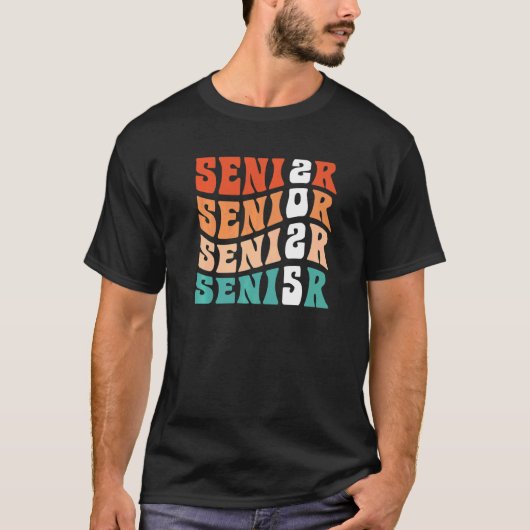 Groovy Senior 2025卒業最後の初日Se Tシャツ (正面)