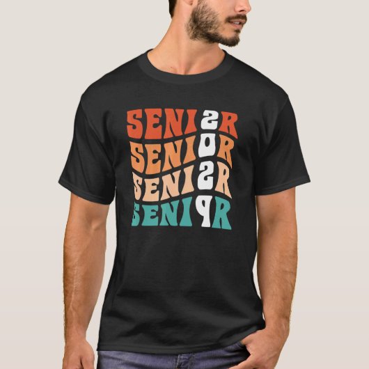 Groovy Senior 2029卒業最後の初日S Tシャツ (正面)