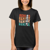 Groovy Senior 2029 Graduation My Last First Day Se Tシャツ (正面)