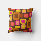 Groovy Seventies Retro Lounge Revival クッション (裏面)