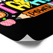 Groovy show staar power teacher testing exam test ポスター (角)