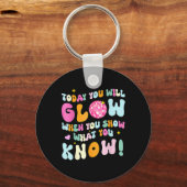 Groovy Show What You Know Test Testing Day先生 キーホルダー (正面)