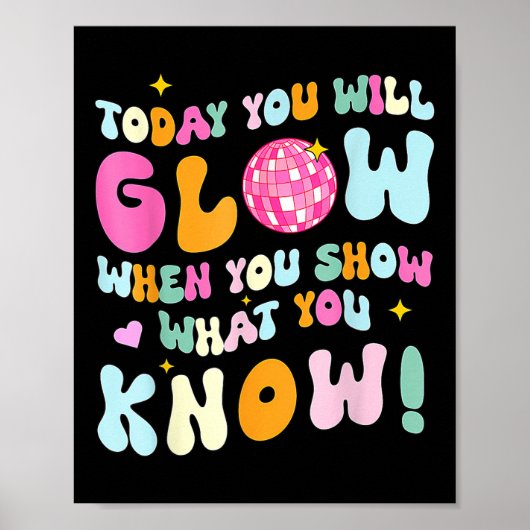 Groovy Show What You Know Test Testing Day先生 ポスター (正面)