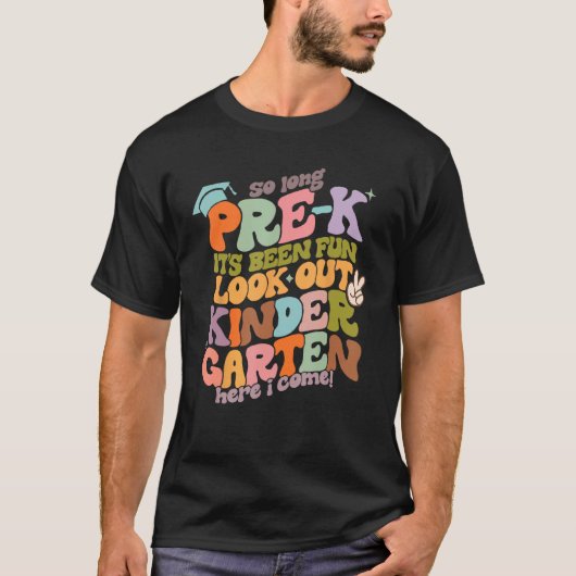 Groovy So Long Pre Kそのおもしろい幼稚園Her Tシャツ (正面)