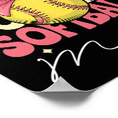 Groovy Softll Mom Mother Coquette Bow Softll  ポスター (角)