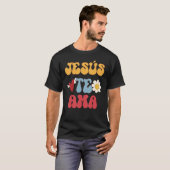 Groovy Spanish Jesus Loves You Christian 70 s Hipp Tシャツ (正面フル)