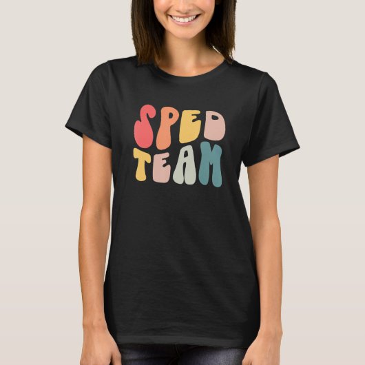 Groovy Spedチーム特別教育クルーSpedチーム Tシャツ (正面)