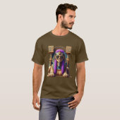 Groovy Sphinx: Pharaoh with a Funky Modern Twist Tシャツ (正面フル)