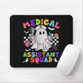 Groovy Spooky Medical Istant Squad Cute Halloween  マウスパッド (マウス)