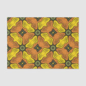 Groovy Squares、Green、Yellow、Orange 薄葉紙 (正面)