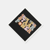 Groovy STAAR電源テストの日を表示 スタンダードカクテルナプキン (角)