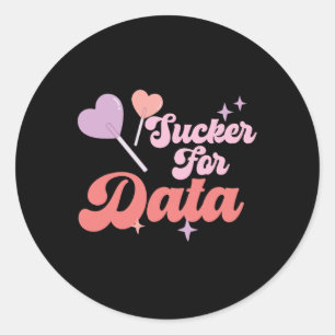 Groovy Sucker For Data Bcby Valentine Behavior The ラウンドシール