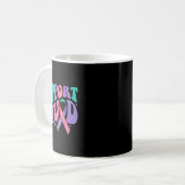 Groovy Support分隊の甲状腺がん認知症 コーヒーマグカップ (正面左)