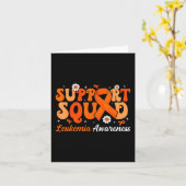 Groovy Support Squad 白血病啓発月間 ヴァイオレット カード (黄色い花)
