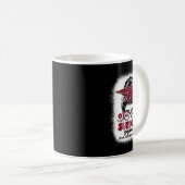 Groovy Support Squad Messy Bun Brain Aneurysm  コーヒーマグカップ (正面右)