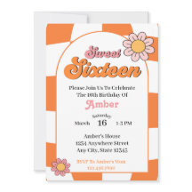 Groovy Sweet 16誕生日パーティー