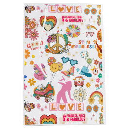 GROOVY SWIFT-STYLE DECOR GIFT BAG ミディアムペーパーバッグ