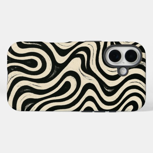Groovy Swirl Phone case Case-Mate iPhoneケース (裏面 (横))