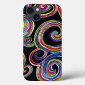Groovy Swirls ～ iPadエアケース Case-Mate iPhoneケース (裏面)