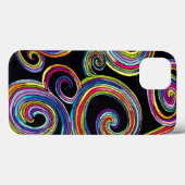 Groovy Swirls ～ iPadエアケース Case-Mate iPhoneケース (裏面 (横))