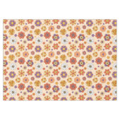 Groovy Tablecloth 70s Pastel Colorful Dining Vibe テーブルクロス (正面(横))