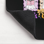 Groovy Teacher Halloween Trick Or Teach Ghost Men  マウスパッド (コーナー)