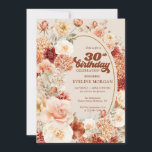 Groovy terracotta burgundy赤面30th birthday 招待状<br><div class="desc">30歳の誕生日パーティーのための溝深いテラコッタのバーガンディ赤面テーマの本質を捉える招待を作成することは、ヴィンテージの魅力と洗練されたtouchと豊かなトーンのバランスを取ることのすべてであ自然るモダン。Groovy 30th Birthday Bashへの招待されました!30革命の太陽と同様に、テラコッタの夢と赤面の深祝さに潜りのまわりに込む。その時はグルーヴな雰囲気を取り戻し、テラスコッタ、ブルゴーニュ最高の、赤面のトーンに触れてあなたのレトロな服装を投げ自然て、夜をブーギーする準備をしてい遠くにく。ドレスコード：レトロシックとテラコッタ、ブルゴーニュ、赤面のパレット。70考えs glamは洗練さモダンれた。忘れられないおもしろい、素晴らしい音楽、あなたの感覚を魅了しファンシー、あなたの魂を発火するように設計されたカクテルの夕べのために私たちと一緒に。[名前]の30歳の誕生日を、時間と色を通して素晴らしい旅にしようではないか。あなたの存在は素晴らし贈り物だ。この節目のお祝いを笑い、愛、思い出で埋め尽くそう。この招待は、テーマの色とマイルストーンお祝いの本質を融合し、ゲストにパーティーの雰囲気を垣間見ることができる。イベントの詳細に合わせて調整し、招待が個人と同じであることを確ユニーク認すること祝ができる。一致連絡するアイテムまたはカスタマイズ、赤面バラ©</div>