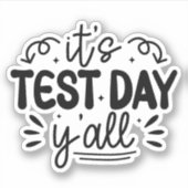 Groovy Testing Day先生 シール (正面)