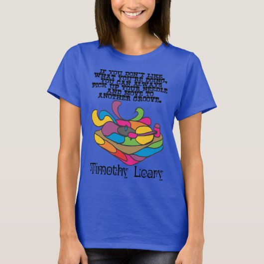 Groovy - Timothy Leary Tシャツ (正面)