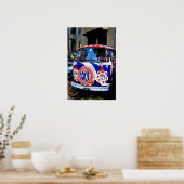 GROOVY TIMZ LOVE VANポスター – レトロポスター ポスター (キッチン)