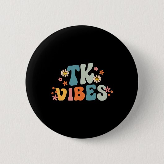 Groovy TK Vibes学生先生学生Scに戻る 缶バッジ (正面)