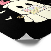 Groovy Trick Or Speech Slp Aac Ghost Halloween Cos ポスター (角)