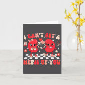 Groovy Valentine Kidney Dialysis Tech I Can't Get  カード (黄色い花)