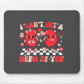 Groovy Valentine Kidney Dialysis Tech I Can't Get マウスパッド (正面)