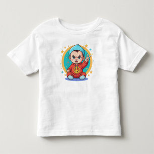 Groovy Vibes Kids Tシャツ – Hippie ポップ・アートの Artスタイル