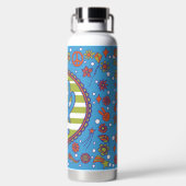 Groovy Virgo Custom ウォーターボトル (背面)