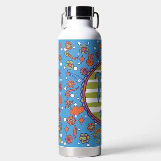 Groovy Virgo Custom ウォーターボトル (正面)