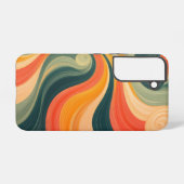 Groovy Wavesの電話ケース Samsung Galaxyケース (裏面横)