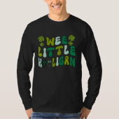Groovy WEE LITTLE HOOLIGAN Kids St Patrick s Day B Tシャツ (正面)