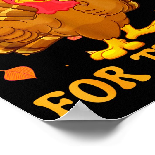 Groovy Will Trade Brothers For Turkey Funny Thanks ポスター (角)