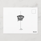 GROOVY WINTER WISHESホリデーポストカード ポストカード (裏面)