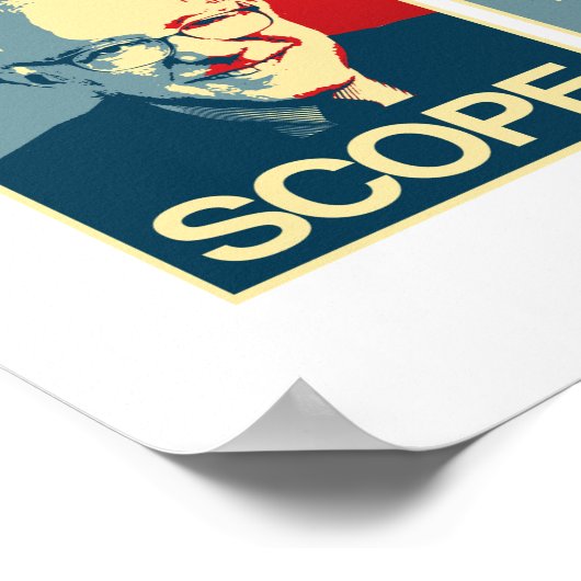 Grope Dope Hope Pope Nope Mope Scope Soap Biden ポスター (角)
