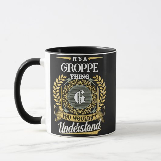 GROPPEにしかわからない マグカップ (左)