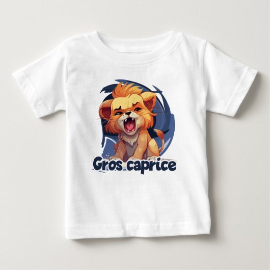 Gros caprice ベビーTシャツ (正面)