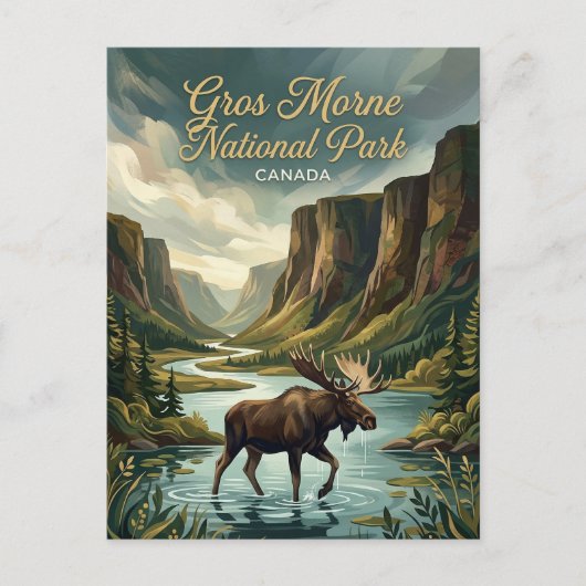 Gros Morne National Park Canada ポストカード (正面)