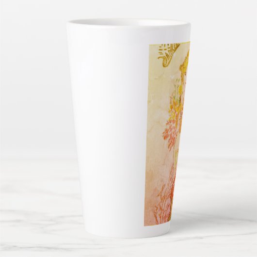 Große Tasse カフェラテマグ (正面)