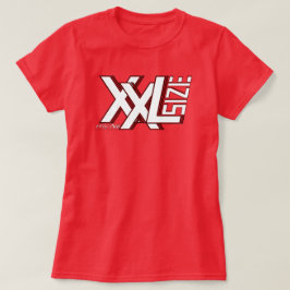 Grösse XXL - SIZE XXL - my Number  Designerschrift Tシャツ